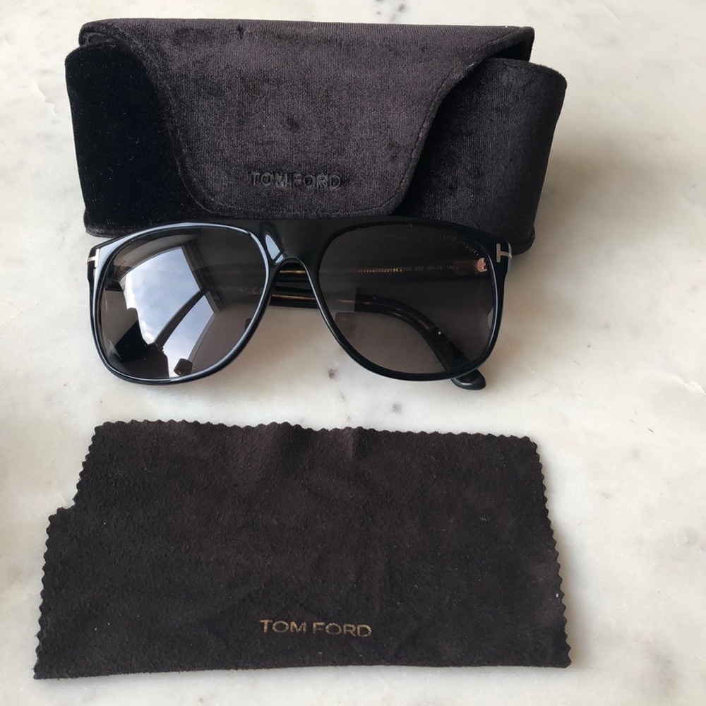 Tom Ford Alphonse TF195 Black / Brown Sunglasses